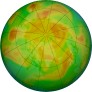 Arctic ozone map for 2022-05-10